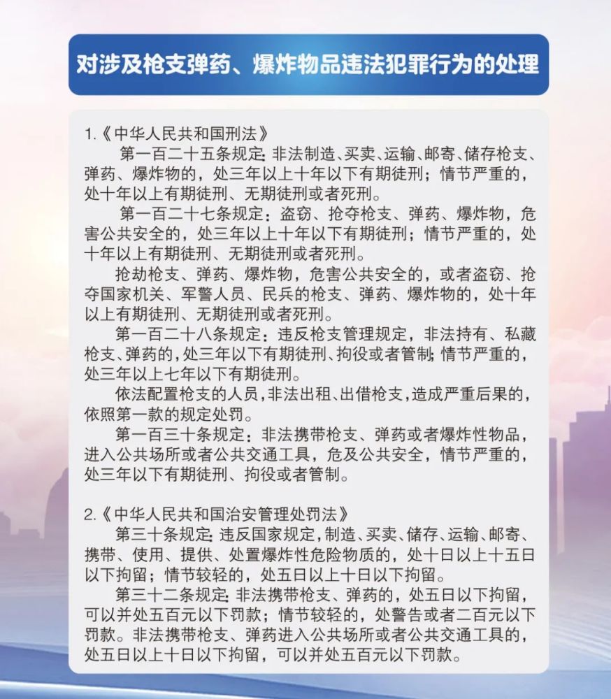 缉枪治爆知多少云小警开课啦