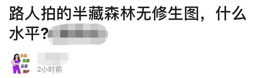 半藏森林|王思聪评论半藏森林后，女方真实颜值曝光，一改甜美形象判若两人