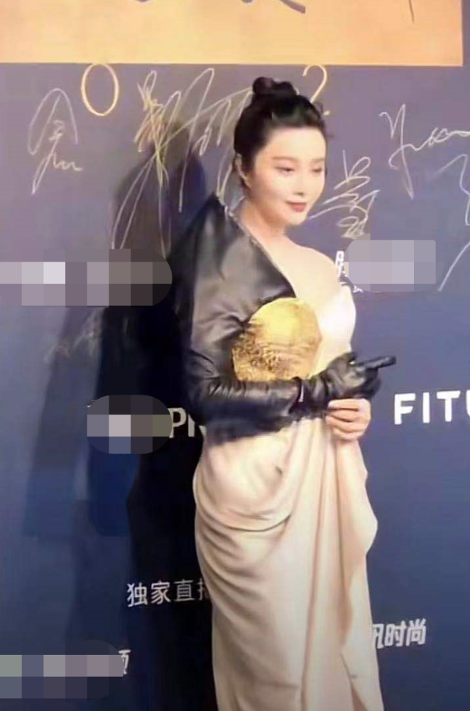 范冰冰|电影盛典颜值大赏：范冰冰造型浮夸巧露香肩，金晨白到发光似仙女