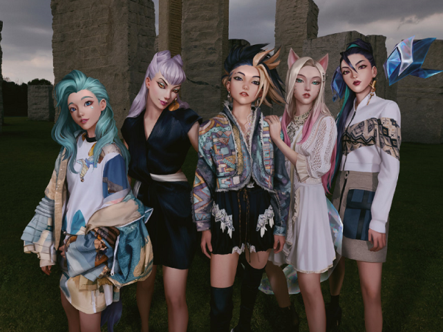 lol:怎么看都好看的kda女团照片,还不快进来认领你的老婆?|kda女团|英