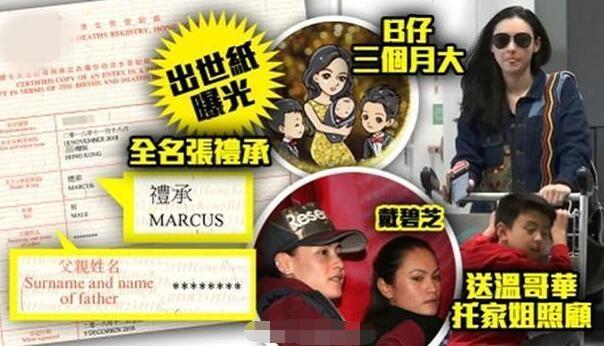 张柏芝|张柏芝三儿子2周岁生日，谢霆锋离京与王菲传情变，行程曝光说明一切