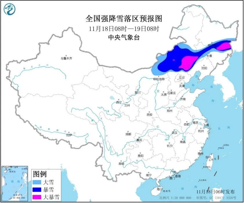 降温|暴雪预警升级为橙色！中东部有大范围雨雪降温过程