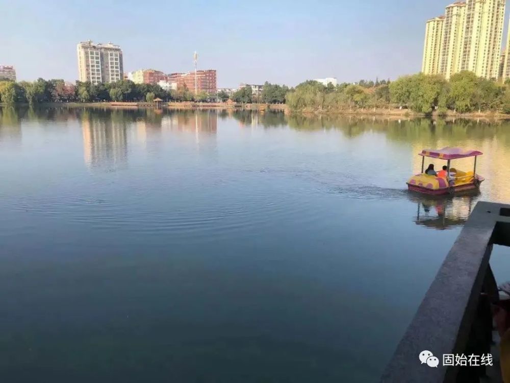 固始秀水公園如今也大變樣