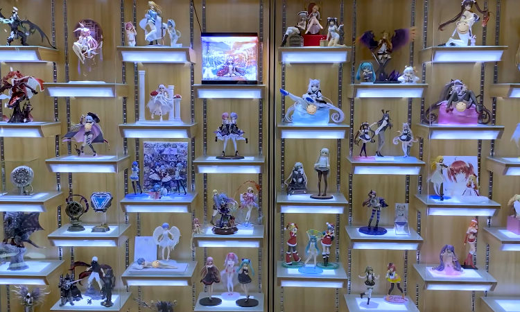 土豪花百万打造宅男梦幻屋,手办,游戏屋应有尽有,这才是快乐_腾讯新闻