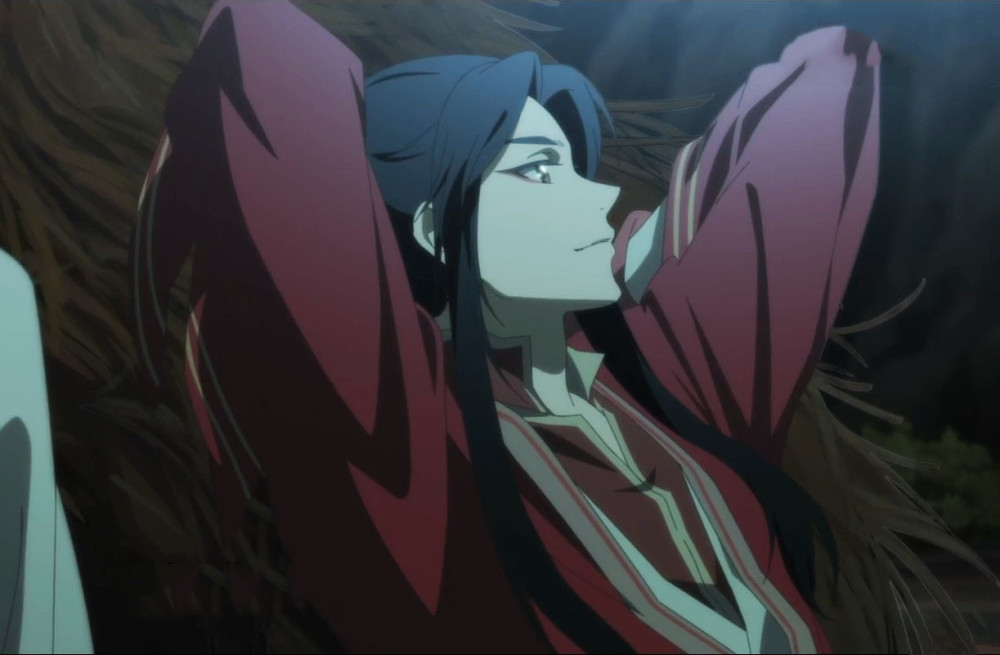 天官赐福第5集预告,谢怜与红衣少年探讨血雨探花,一