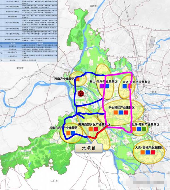 佛山龙翔大桥线路图图片