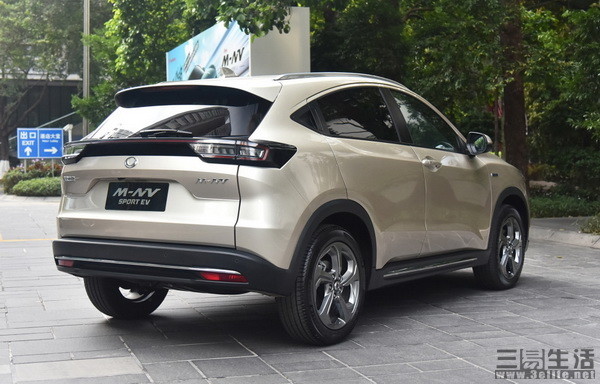 东风本田旗下第二款纯电动车mnv近日正式下线