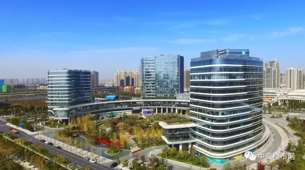 航拍滨河:一个新区的变与不变_腾讯新闻