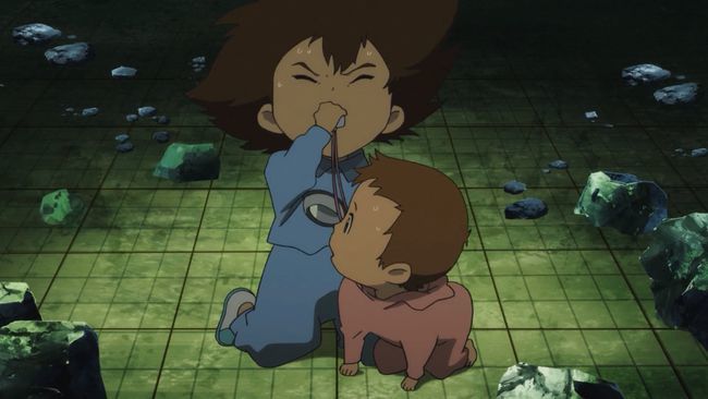 上一次吹哨,还是在剧场版《滚球兽的诞生》里,幼年的太一吹哨唤醒了亚