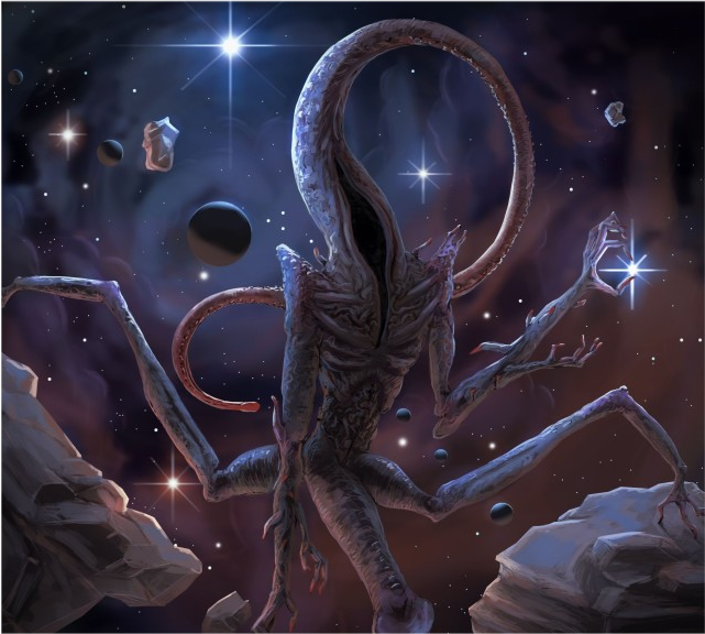 详解克苏鲁神话体系流行世界的章鱼头到底是怎么来的