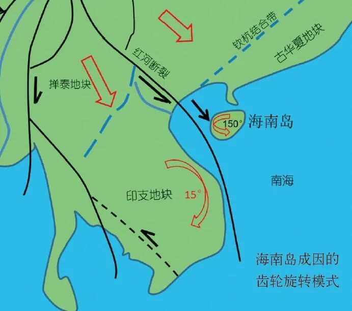 地幔柱|旋转而来的海南岛，未来它又将漂向何方？