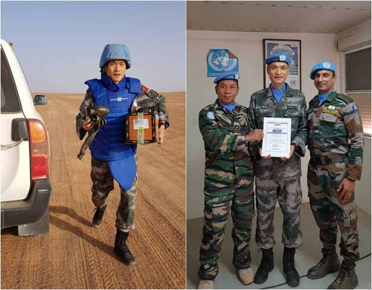 抵近战火守望和平一起看看这位国大教员在西撒哈拉的维和经历