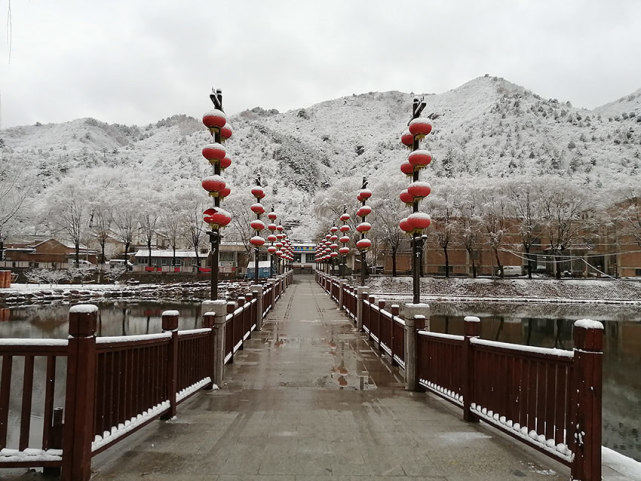 北京延庆下雪图片