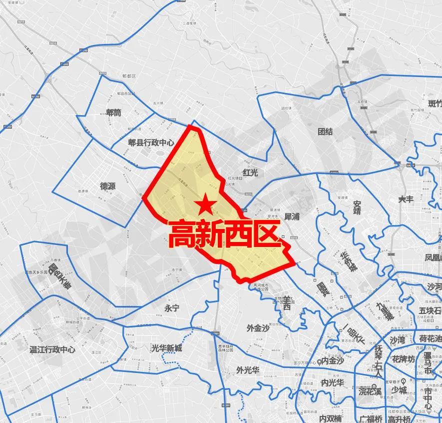 第三类地图)区域位置01答案或许可以从高新西的发展现状中窥得一二