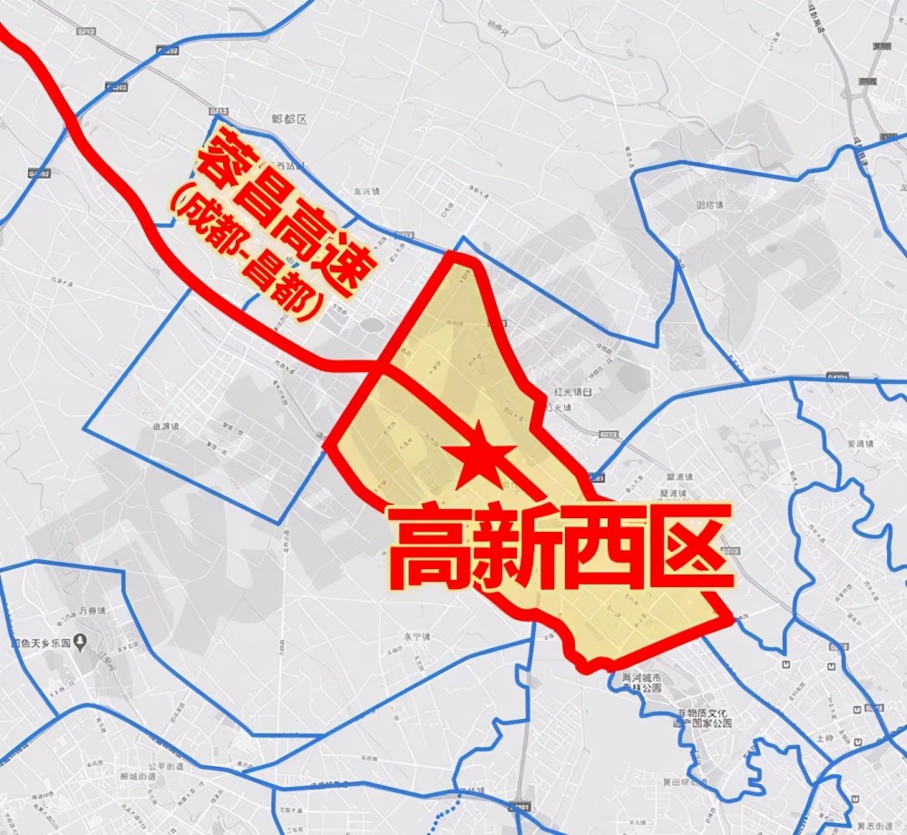 区域分析丨高新西区,深藏功与名的"西门"有恨_腾讯新闻