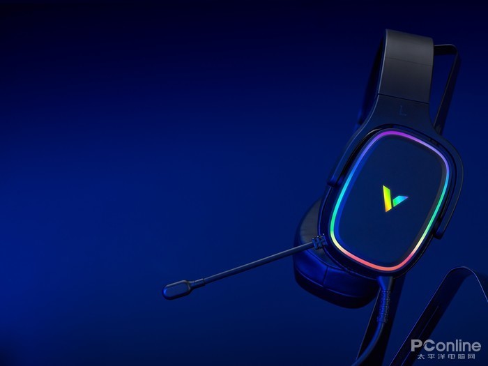 雷柏vh700虚拟7.1声道游戏耳机《赛博朋克2077》试玩