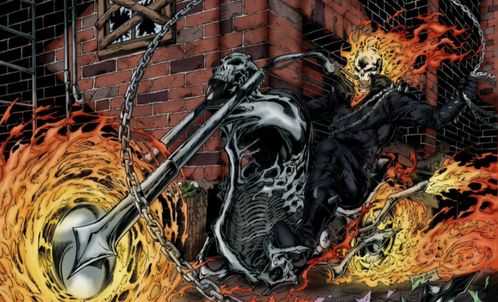 浩克各种碾压恶灵骑士,但是在之后恶灵骑士被打到放出扎坦诺斯意志后