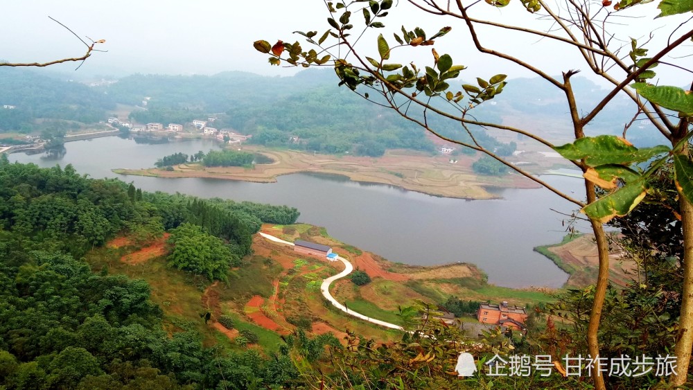 自贡旅游:醉美富顺李桥镇黑凼口风光