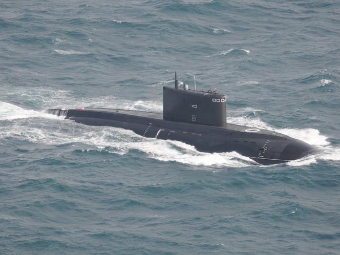 "鄂木斯克"号巡航导弹核潜艇参与了此次演习