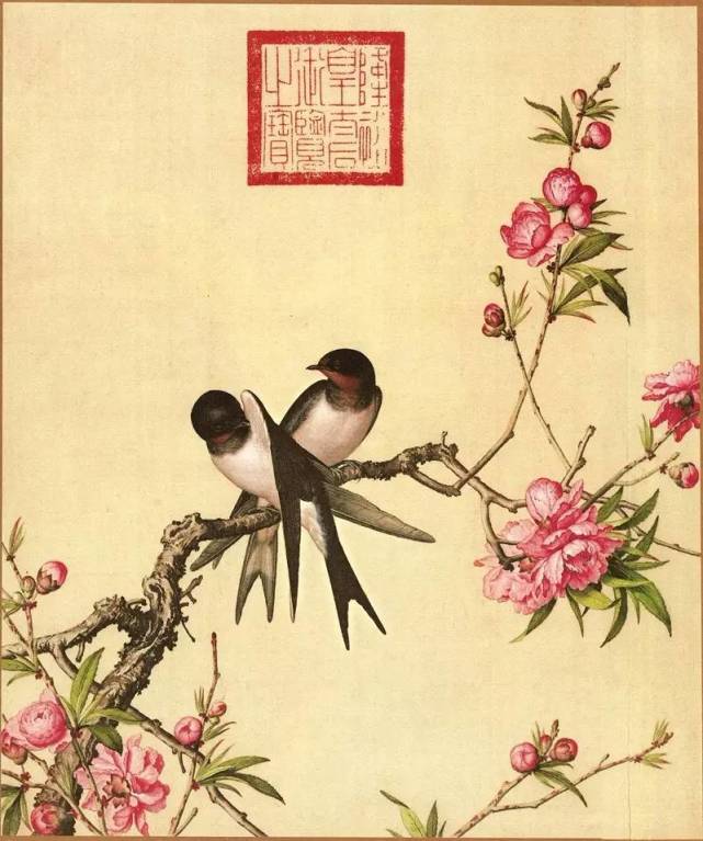 真作】西山芳園/草花鹿図/掛軸☆宝船☆P-253 J