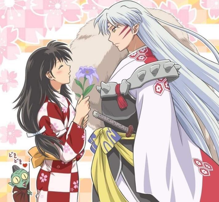 有见过杀生丸和玲一起出场,甚至也没有看到长大后的玲,婚后生活也没有