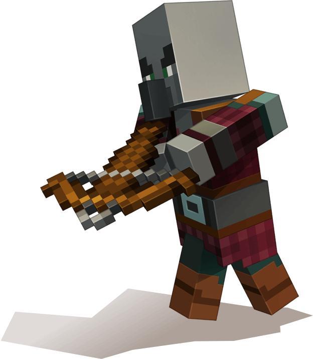 我的世界:掠夺者也可以放烟花?曾经穿的破破烂烂?这些你知道吗