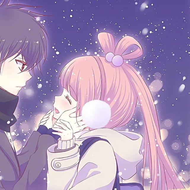 "一组超好看的动漫情头"