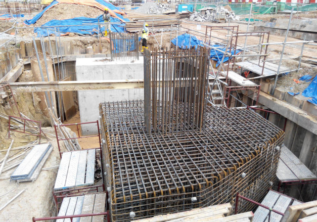 承台和底板可以分开浇吗?|地下室|施工缝|混凝土|钢筋|防水板