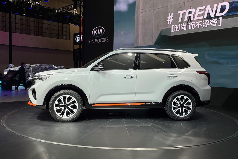 2020广州车展探馆丨硬派外观设计全新起亚智跑ace亮相