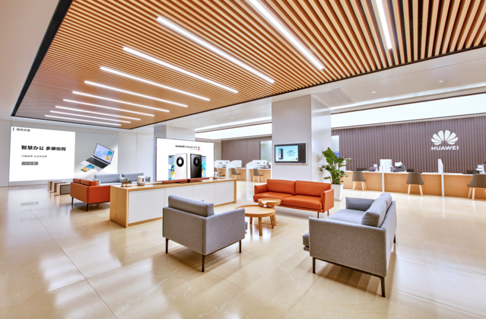 为了给消费者带来舒适安心的环境,华为客户服务中心(北京盈科中心)在
