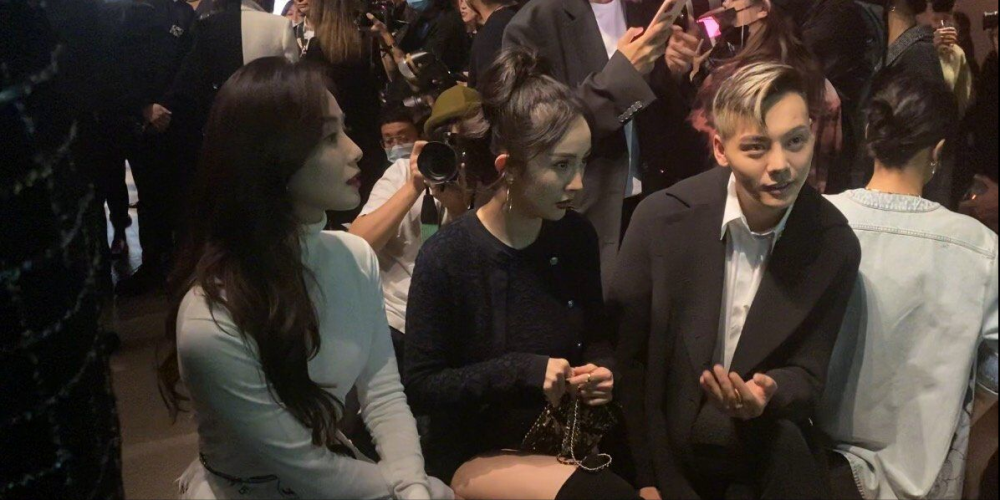 刘诗诗|杨幂刘诗诗又同框了，与陈伟霆热聊甚嗨，网友：爷青回