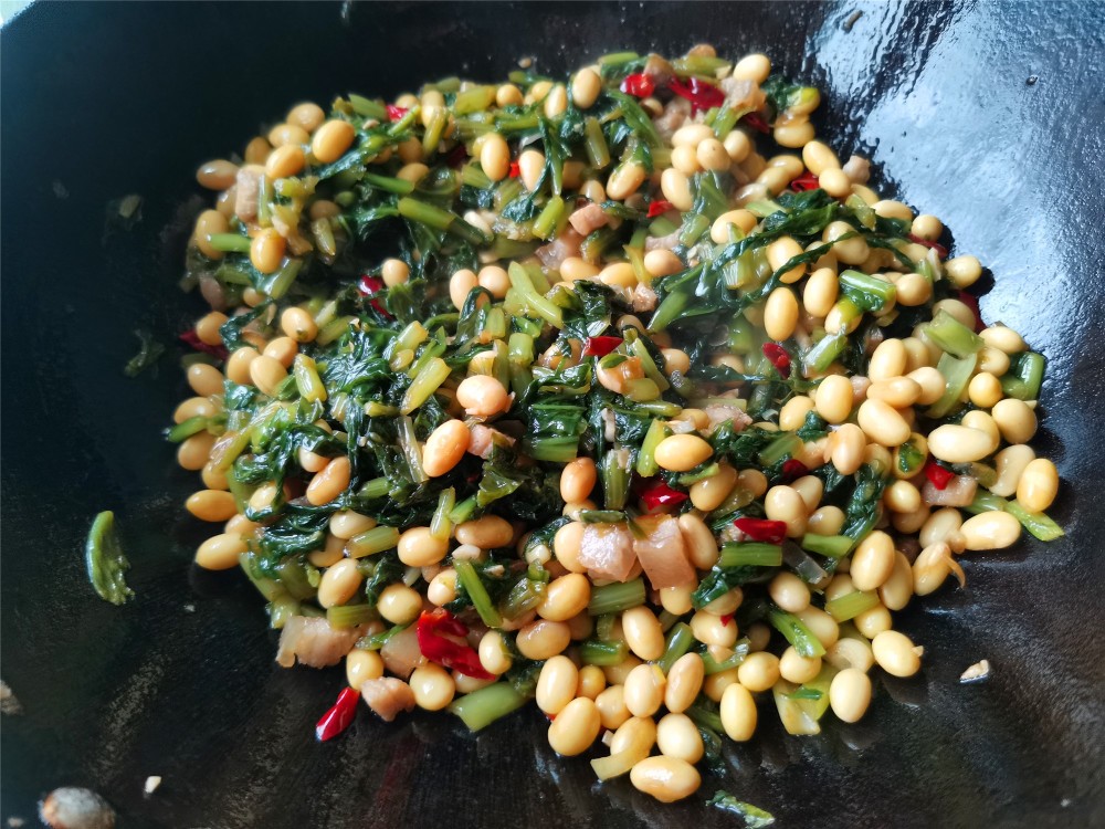 雪里蕻冬季家常做法,配粥吃太香了,比吃肉还下饭_腾讯新闻