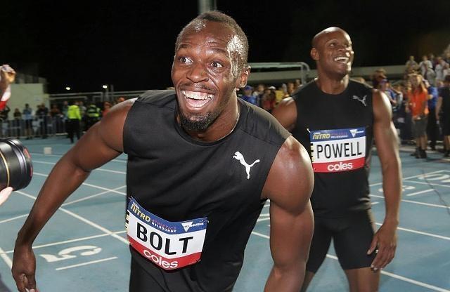 男子100米历史上只有卡尔刘易斯,贝利,格林,博尔特四位飞人实现了大