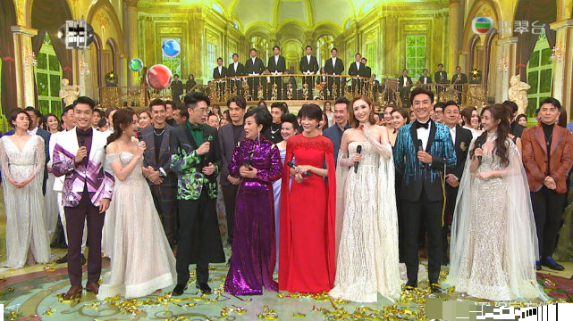 tvb|TVB台庆，众花旦精心打扮迎接新老板，唯一大牌杨千嬅唱完即走