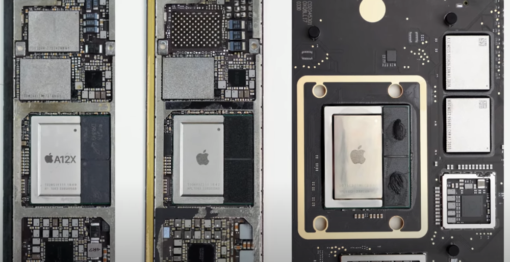 全球首拆苹果13寸m1芯片macbookpro完全不讲武德