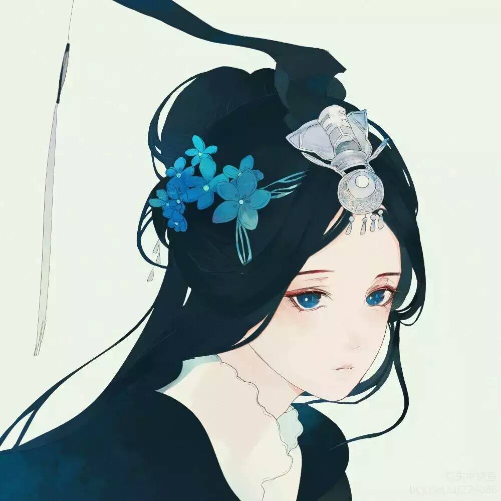 动漫头像仙气十足的古风女生头像