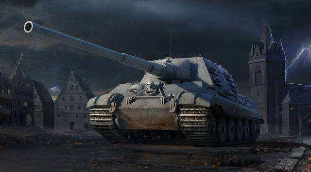 二战历史上 纳粹德国末日前的超强兵器之一 猎虎重型坦克歼击车