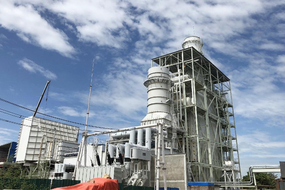 中国能建总承包建设缅甸阿弄燃机锅炉点火冲管