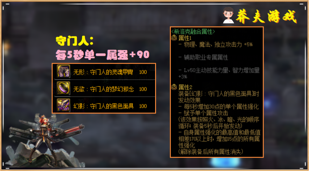 dnf:25全属强 守门人=绝配!谋略战送顶尖宝珠,能否挽救守门人