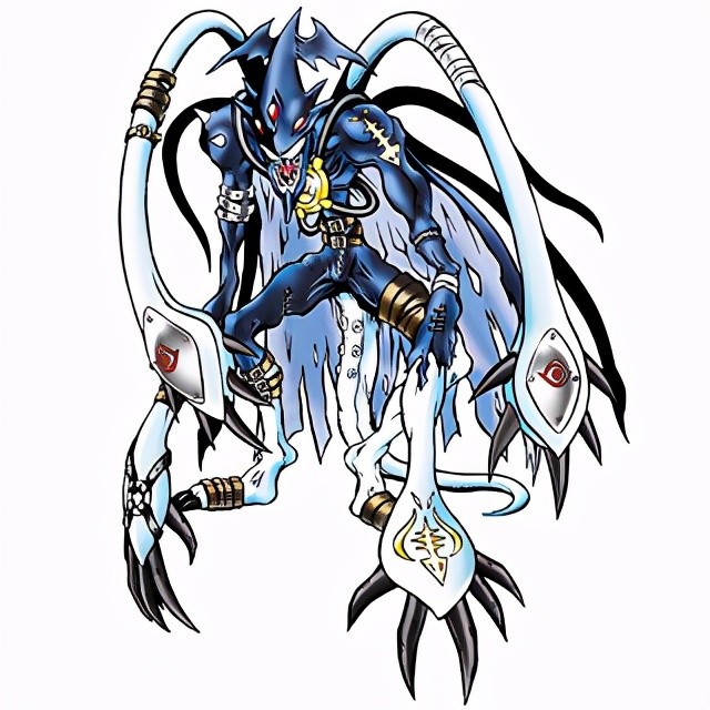 深海中的恐怖,绝对憎恶的恶魔|数码兽|恶魔兽|利维坦兽|深海|乌贼