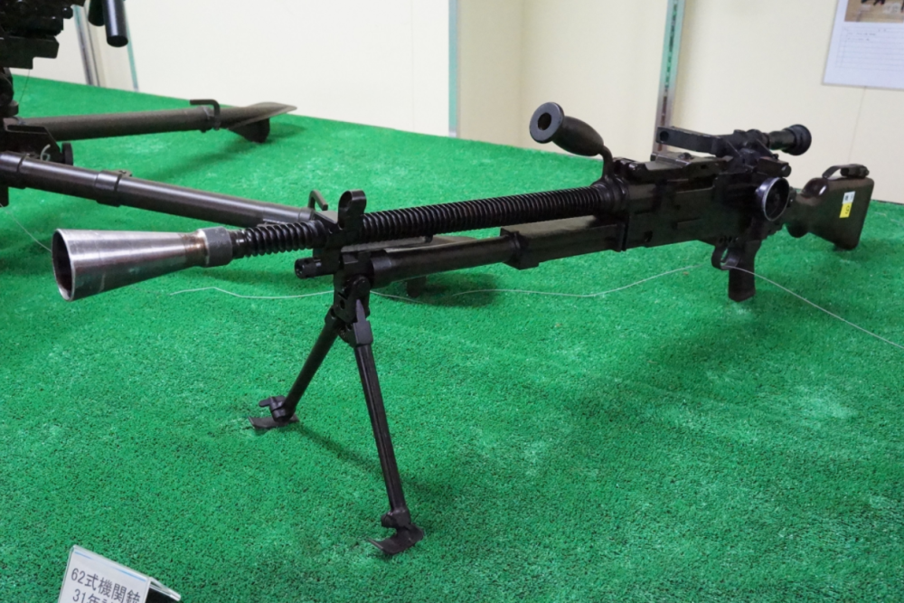 枪管那么薄还想当机枪日本住友62式通机是有多糟糕
