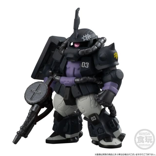 新品:限定 fw 黑色三连星高机动扎古&大魔套装