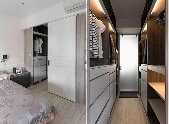 【主卧更衣室】