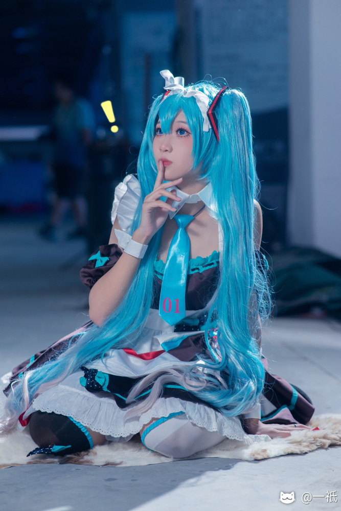 cos 初音 漫展返图 第九届漫行社动漫嘉年华