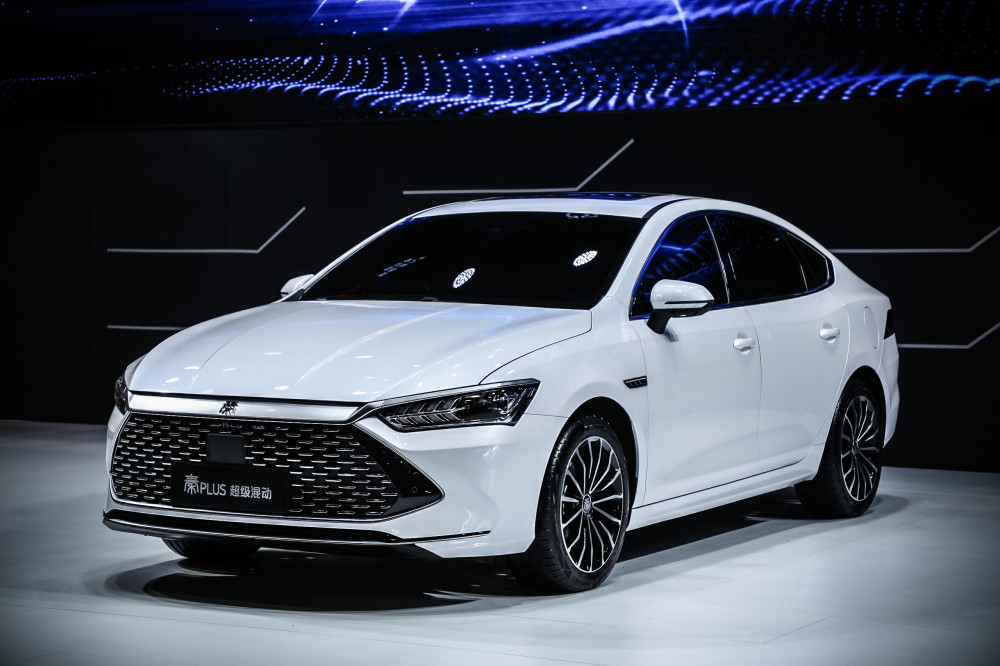 dmi超级混动技术发布比亚迪秦plus广州车展首发亮相