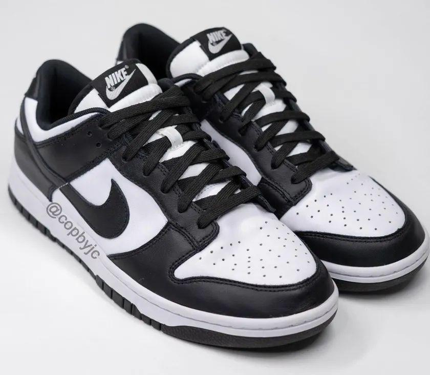 黑白熊猫配色?全新 dunk low 明年发售!