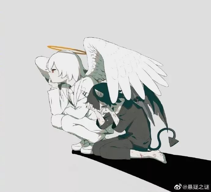 天使死神恶魔感觉每一幅都有深意