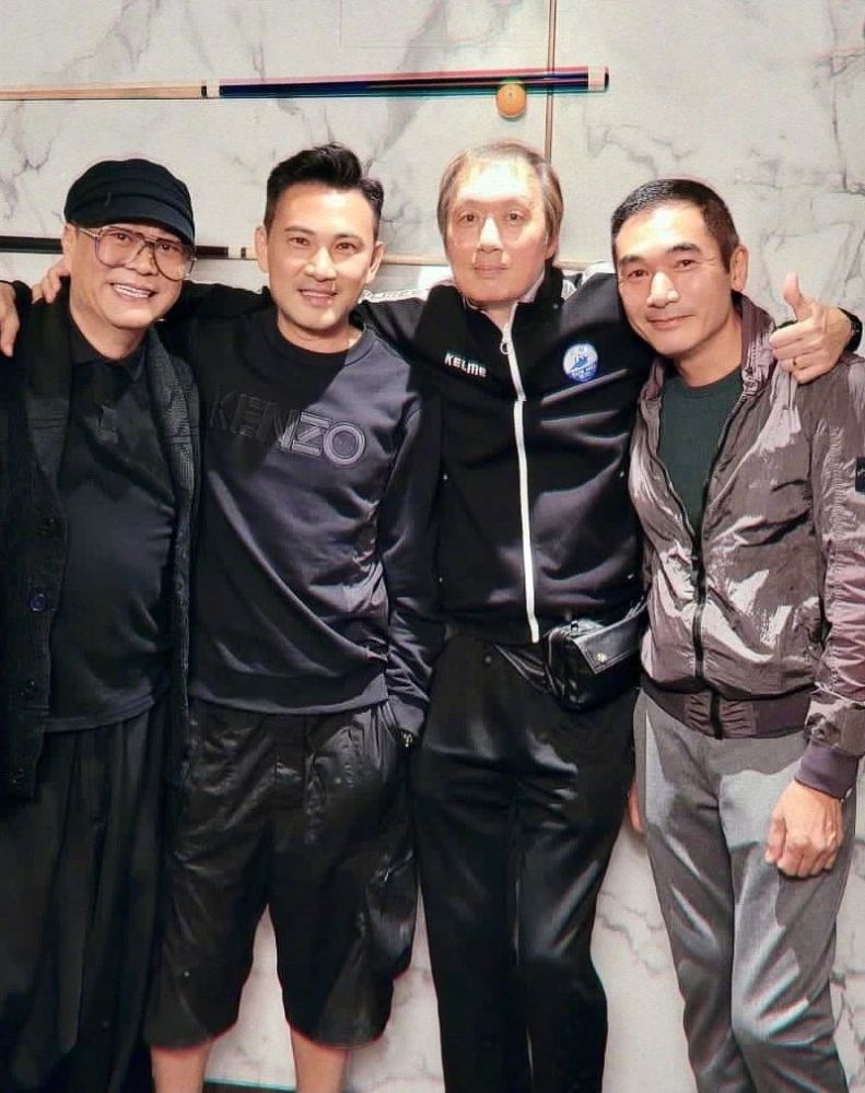 tvb四大男神同框!方中信林文龙帅气逼人,欧阳震华宣萱合体引回忆!