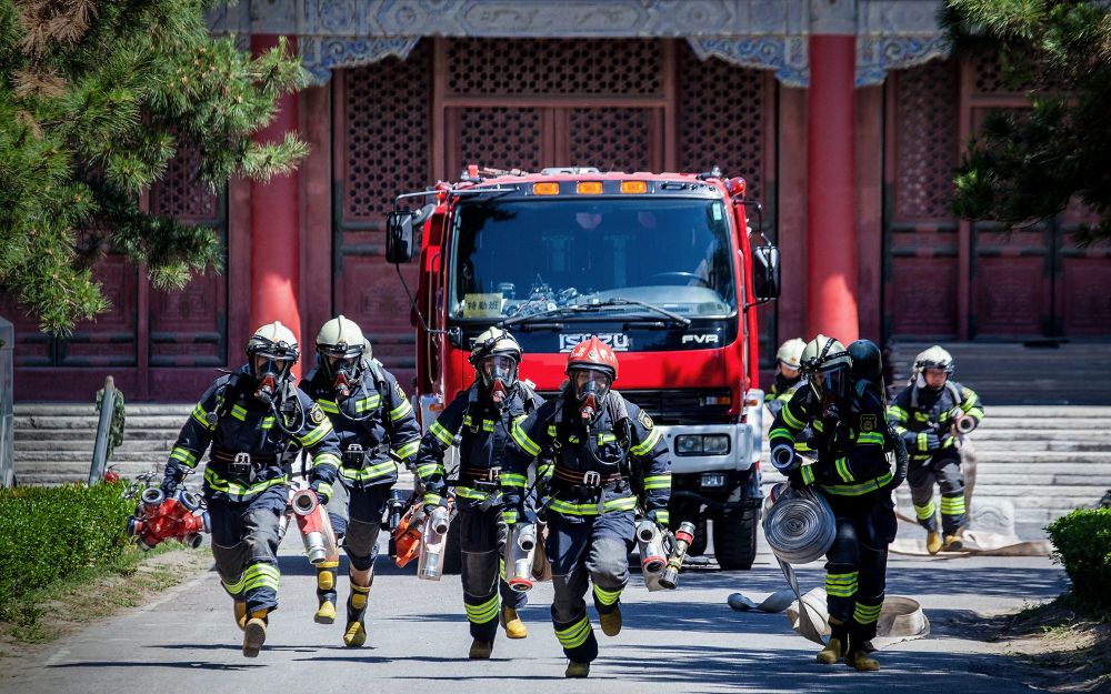 世界最大规模木结构古建筑群如何防火揭秘故宫特勤消防站