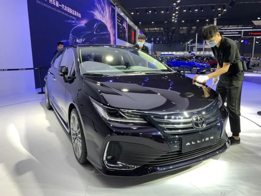 定位于卡罗拉和亚洲龙之间一汽丰田allion正式亮相广州车展